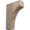 Ekena Millwork 1 3/4"W x 4"D x 6"H Clarksville Bracket, Walnut BKTW02X04X06CVWA - alternate 1